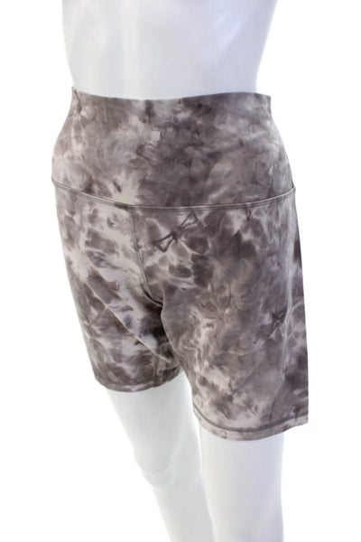 Lululemon Unisex Gray Biker Shorts Size 14