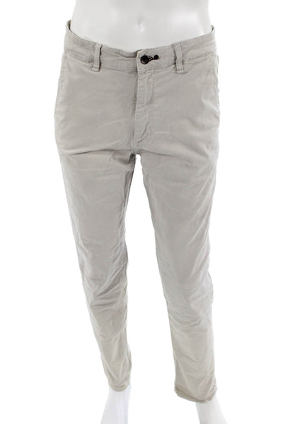 Rag & Bone Men Chino Beige Button Fly Size 32