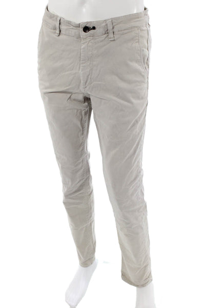Rag & Bone Men Chino Beige Button Fly Size 32