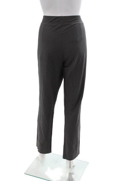 Eileen Fisher Women Black Cropped Pants Size L