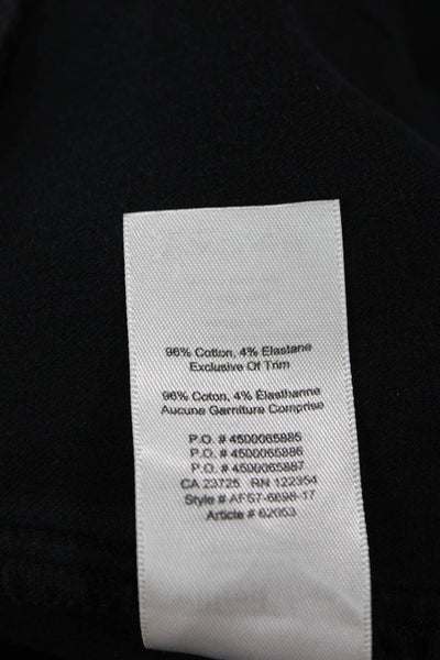Wilfred Free Unisex Black Button Shorts Size 4
