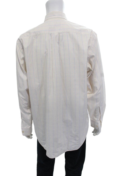 Vineyard Vines Men's Long Sleeves Button Down Multicolor Plaid Shirt Size L