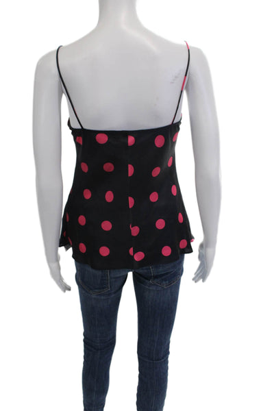 Zara Womens Black Polka Dot Camisole Polyester Size M