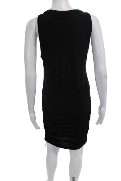 Philanthropy Womens Bodycon Tank Dress Black Sleeveless Knee Length Size M