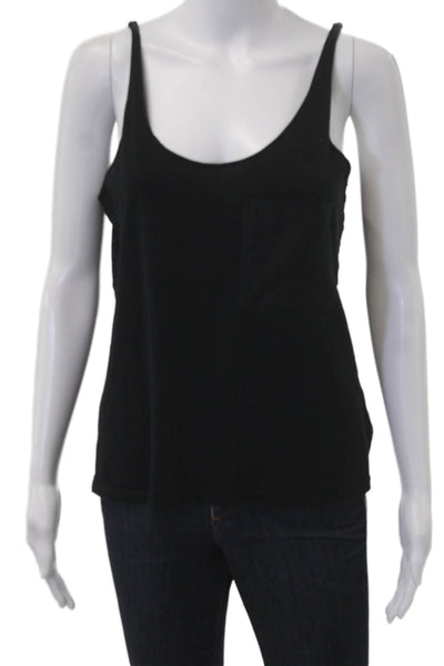 Zara Trafaluc Women Black Basic Camisole Sleeveless Round Neck Size M