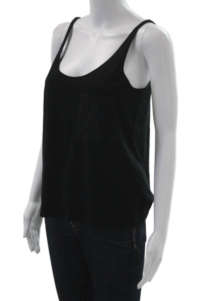 Zara Trafaluc Women Black Basic Camisole Sleeveless Round Neck Size M