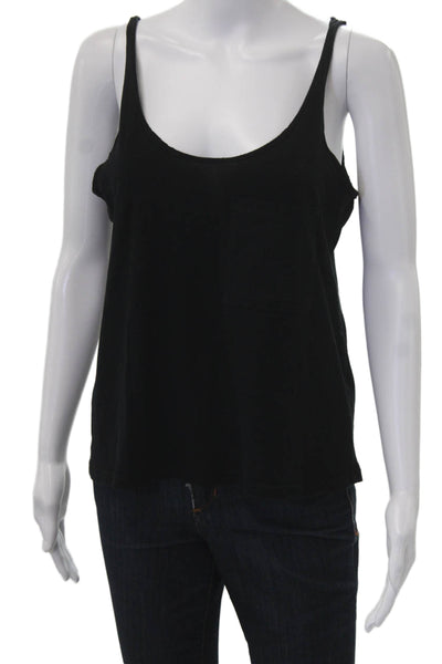 Zara Trafaluc Womens Basic Camisole Black Sleeveless Round Neck Size M