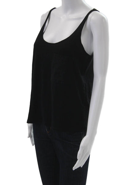 Zara Trafaluc Womens Basic Camisole Black Sleeveless Round Neck Size M