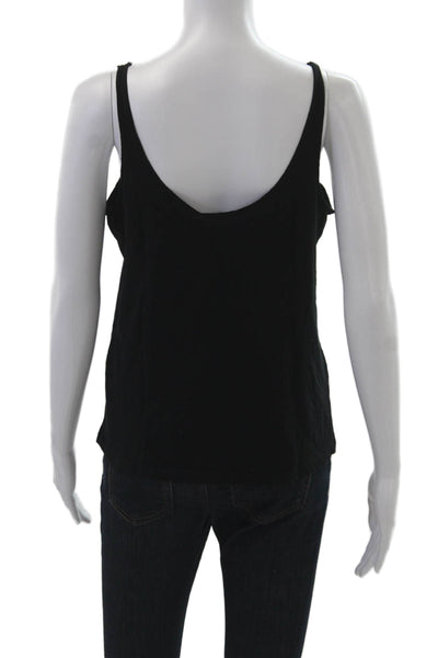 Zara Trafaluc Womens Basic Camisole Black Sleeveless Round Neck Size M