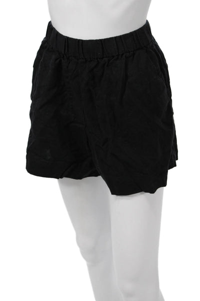 Everlane Unisex Black Shorts 100% Organic Cotton Size XS