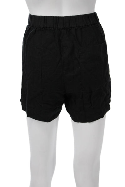 Everlane Unisex Black Shorts 100% Organic Cotton Size XS