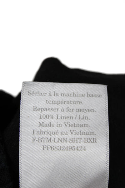 Everlane Unisex Black Shorts 100% Organic Cotton Size XS