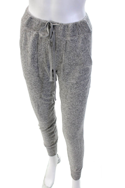 Soft Joie Womens Stretch Pullover Long Sleeve Lounge Set Gray Size 2XS