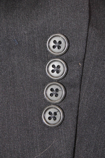 Botany Men Black 100% Wool Suit Jacket Size 40