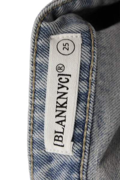 BLANKNYC Womens Black Cargo Jogger Pants Size 25