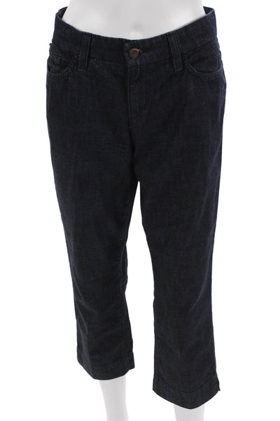 Joes Jeans, Womens Cropped Capri Pants Dark Blue Size 29