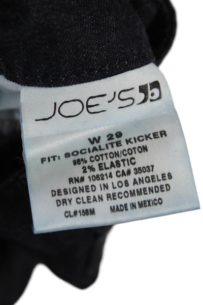 Joes Jeans, Womens Cropped Capri Pants Dark Blue Size 29