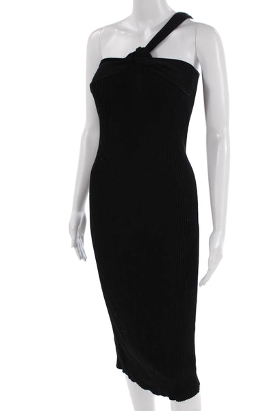 Petal + Pup Women Bodycon Sweater Dress Black Size XS