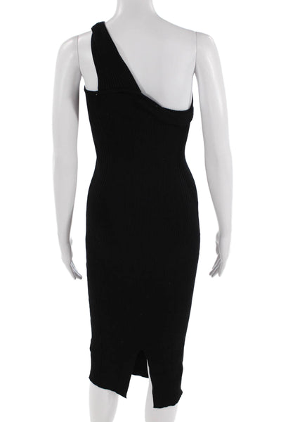 Petal + Pup Women Bodycon Sweater Dress Black Size XS
