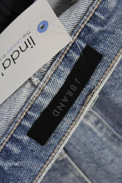 J Brand, Womens Blue Mini A-Line Skirt Size 26