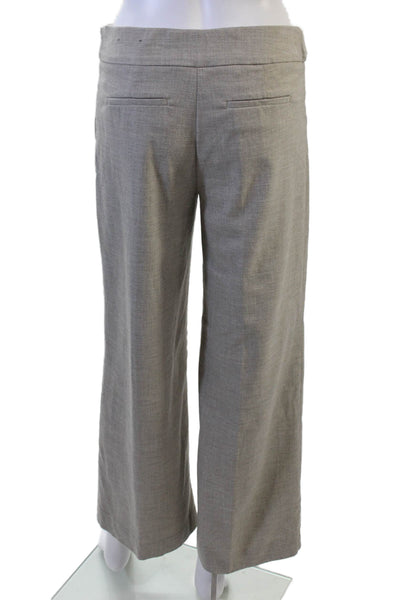Chicos Women Cropped Dress Pants Gray Size 00