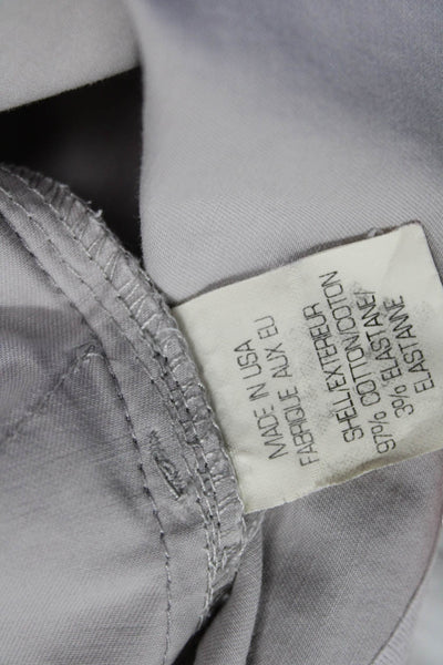 Helmut Lang Women Gray Cropped Dress Pants Size 6