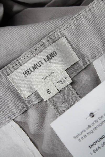 Helmut Lang Women Gray Cropped Dress Pants Size 6
