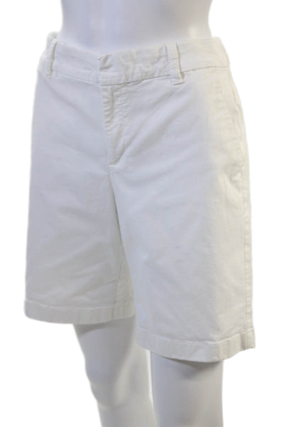 J Crew Unisex Chino Shorts White Size 8