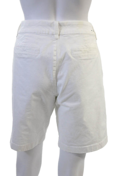 J Crew Unisex Chino Shorts White Size 8