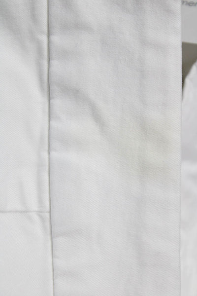 J Crew Unisex Chino Shorts White Size 8