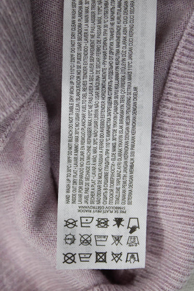 MNG Unisex Pink V-Neck Cardigan Long Sleeve Size M