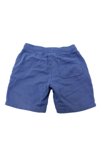Crewcuts Childrens Boys Sweat Shorts Blue Cotton Size 8-9