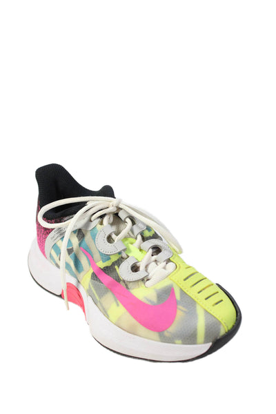 Nike Womens Air Zoom Court GP Turbo Sneakers Multi Colored Size 5