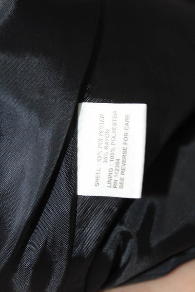 Calvin Klein Women A-Line Knee-Length Black Skirt Size 10