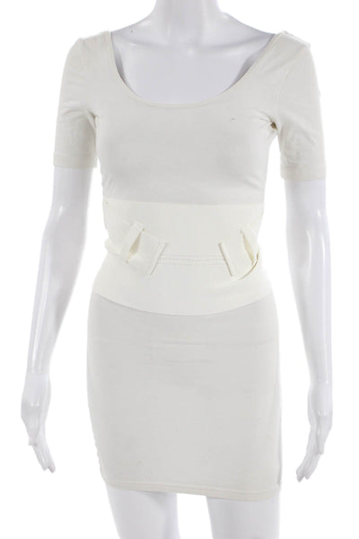Alessandro Dell Acqua Womens Back Zip Belt Size EUR 42