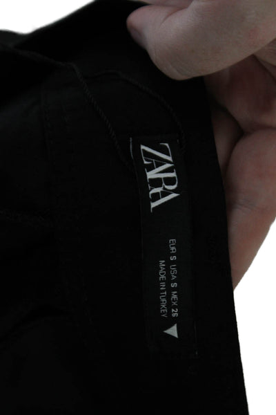 Zara Unisex Black Dress Pants Size S