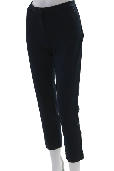 Kobi Halperin, Womens, Cropped Ankle Dress Pants Dark Blue Rayon Blend Size 8