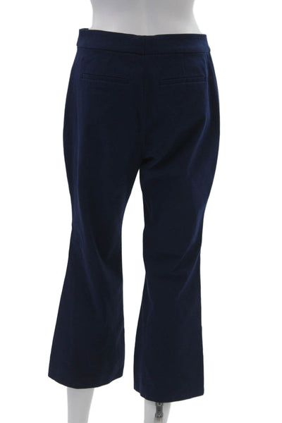 J Crew Womens Cropped Dress Pants Dark Blue Size XS