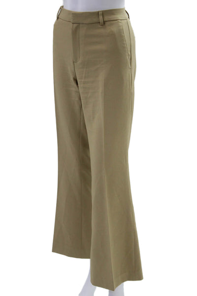Banana Republic Women Khaki Dress Pants Beige Size 4 Petite