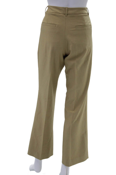 Banana Republic Women Khaki Dress Pants Beige Size 4 Petite