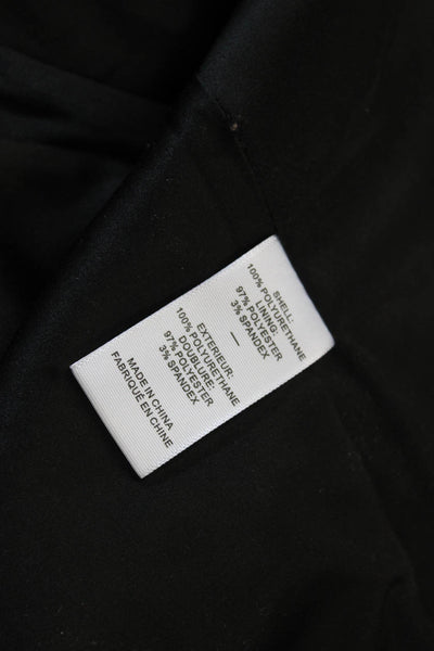 Likely Women Fit & Flare Mini Dress Black Square Neck Short Sleeve Size 0
