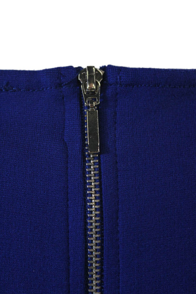 Philosophy By Republic, Women Sheath Dress Blue Sleeveless Knee Length Size M