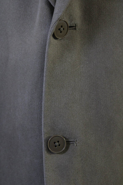 Alfani Men Brown Collared Button Blazer Size 42