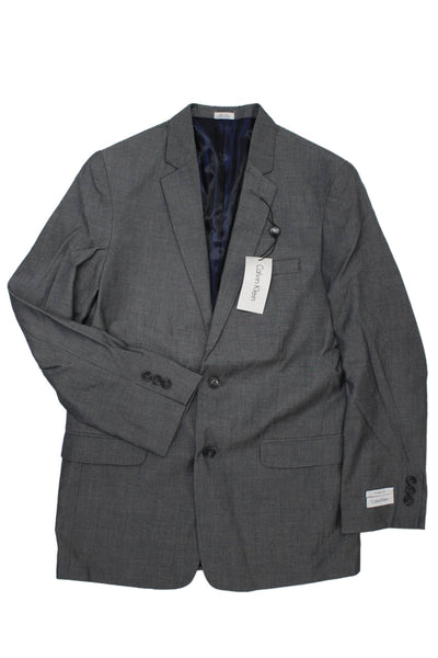 Calvin Klein Childrens Boys  Modern Fit Blazer Black Size 18