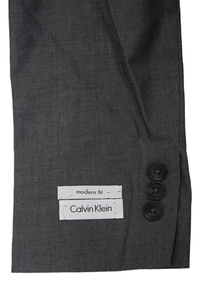 Calvin Klein Childrens Boys  Modern Fit Blazer Black Size 18