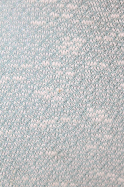 Splendid Womens Light Blue Pullover Sweater Short Sleeve Rayon Boho Size S