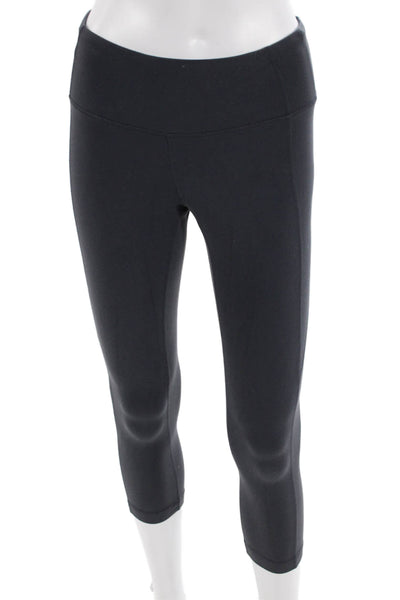 Athleta Women Capri Cropped Black Leggings Size XS