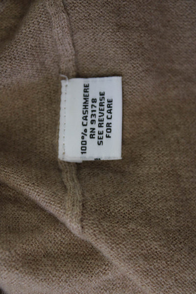 The Cashmere Project Womens Pullover Crewneck 100% Cashmere Beige Size M