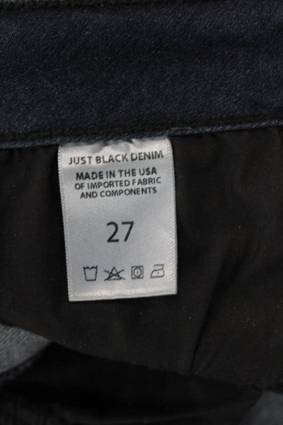 Just Black Denim, Women Ankle Skinny Jeans Dark Blue High Rise Size 27
