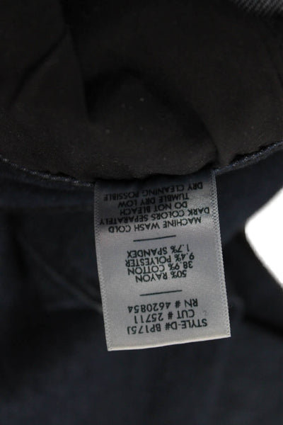 Just Black Denim, Women Ankle Skinny Jeans Dark Blue High Rise Size 27